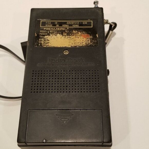 Radio Shack Realistic 636 Integrated Circuit 2 Band AM/FM arv9yv12-636 Vintage - Picture 4 of 8
